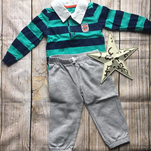 Gorgeous Collared Carter’s Outfit size 12 months